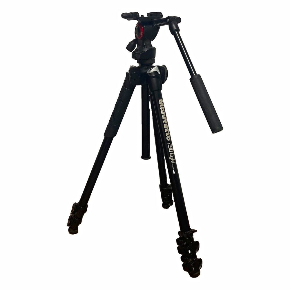 Manfrotto 290 Light MK290LTA3US Aluminum Tripod Pan/Tilt Head *No BeFree LiveHea